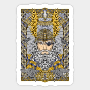 Odin - five colors Sticker